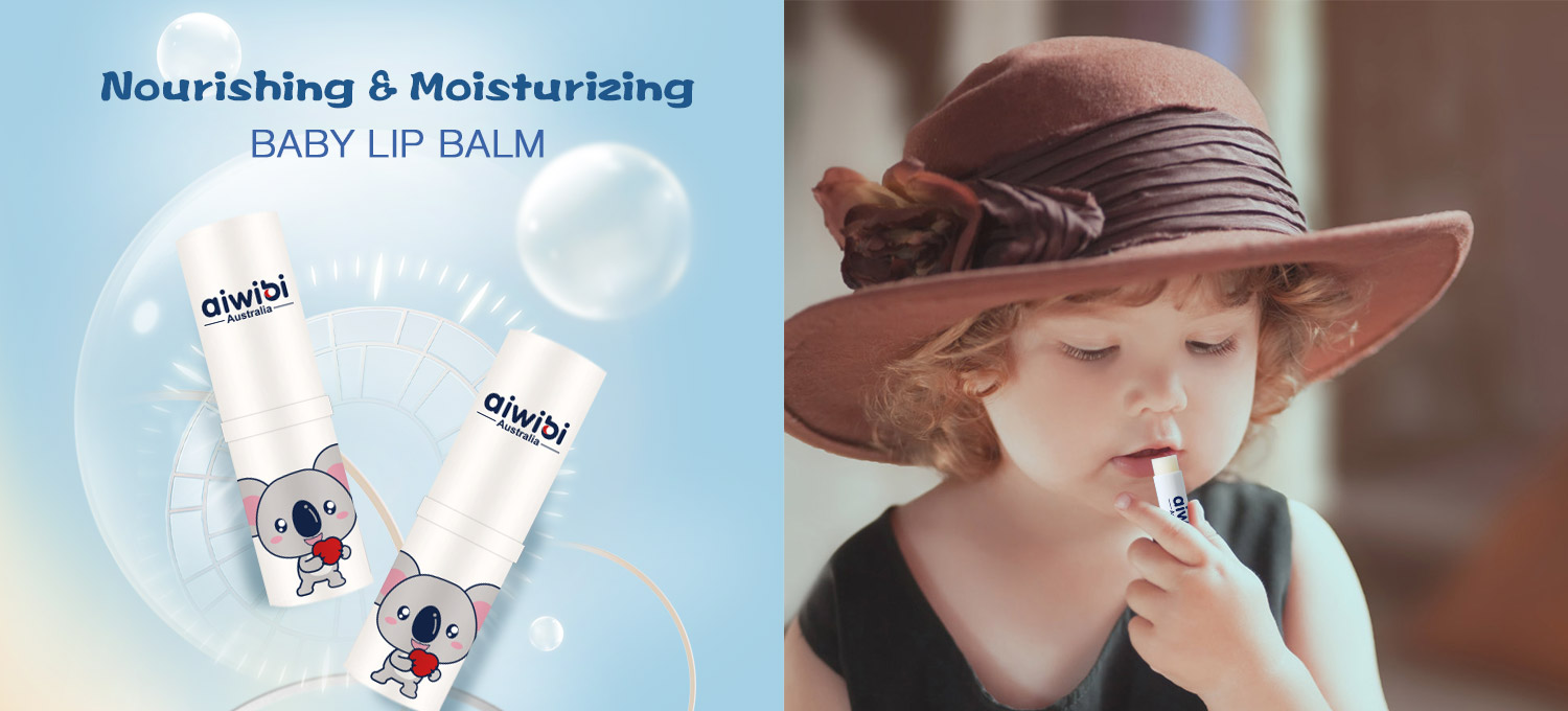 Moisturizing Dryness Relieving Natural Camellia Seed Oil Baby Lip Balm