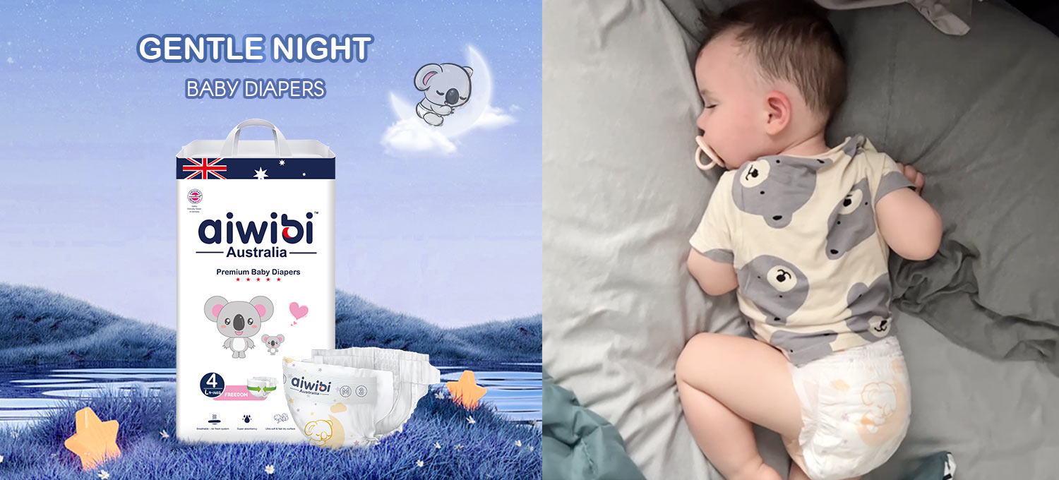 Disposable Ultra Thin breathable Baby Diapers With 3D Leak Guard
