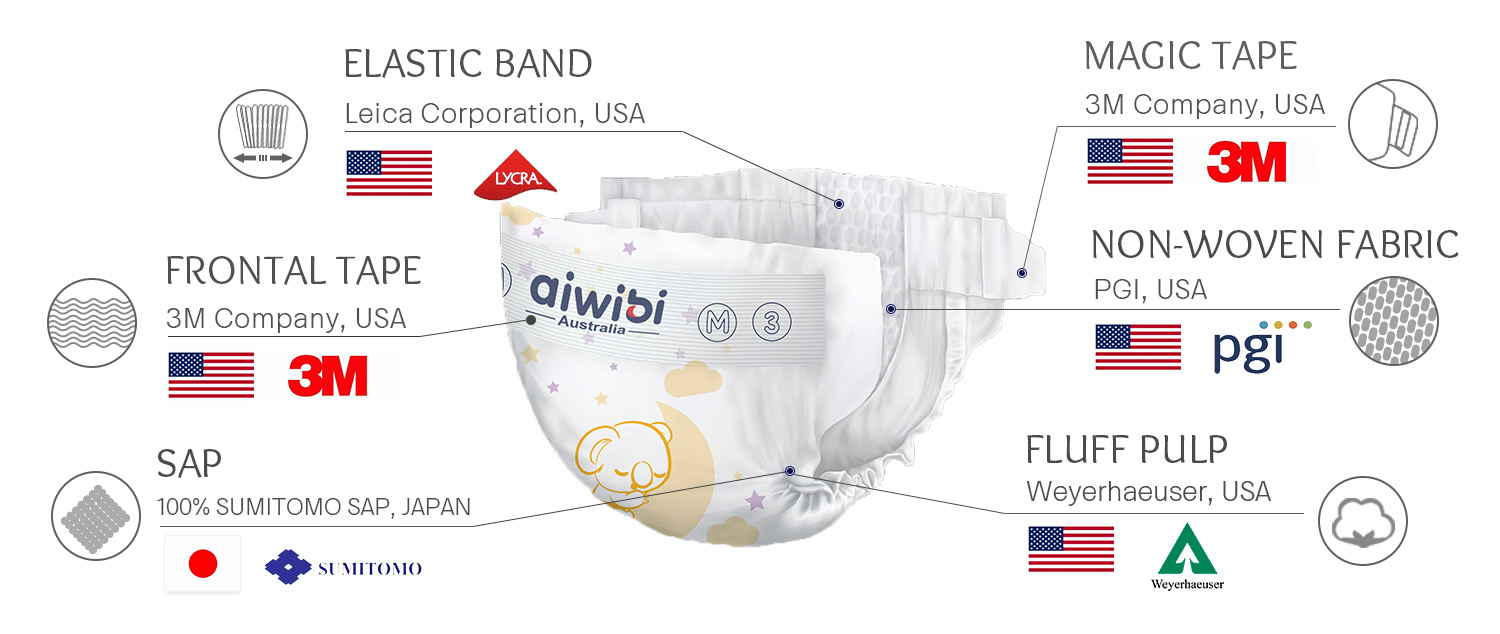 Premium Baby Diapers