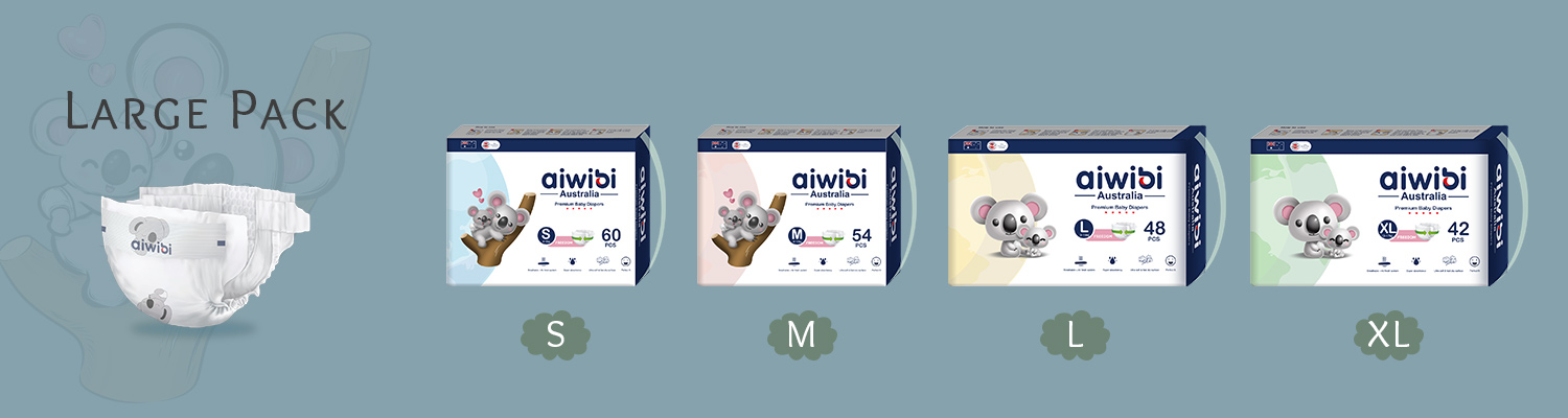 Large Pack Baby Diapers