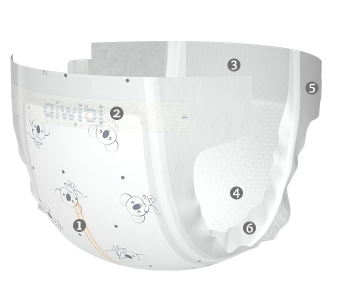 3D Leak Guard Baby Pants