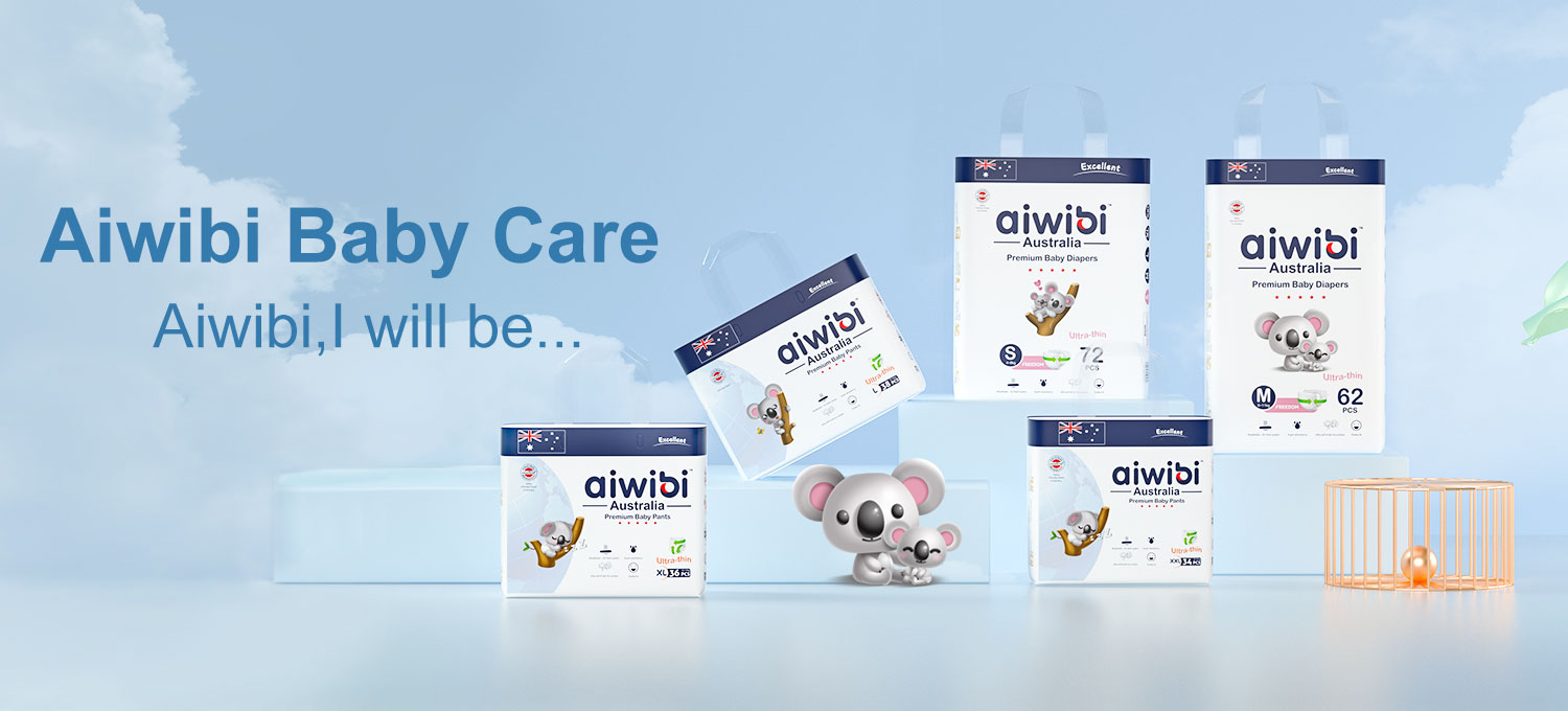 Disposable Ultra Thin breathable Baby Diapers With 3D Leak Guard
