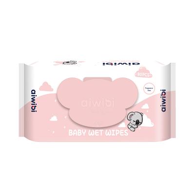 100% Skin-friendly Baby Wet Wipes 80 Pcs