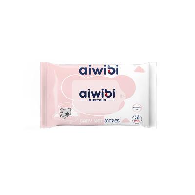 100% Skin-friendly Baby Wet Wipes 20 Pcs