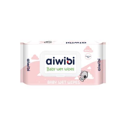 100% Soft Care Baby Wet Wipes 80 Pcs