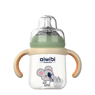 Anti-Gas Breast-Like Baby Feeding Bottle 240ml