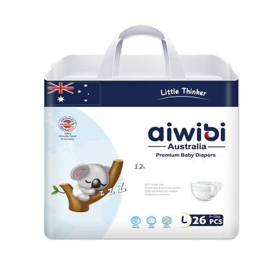 Disposable Super Soft Breathable Baby Diapers With Premium Absorption Capacity
